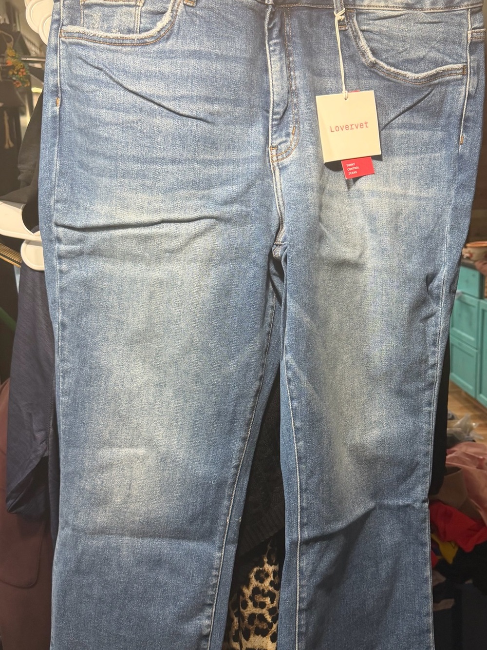Women’s Light Blue Stretch Jeans Lovervet